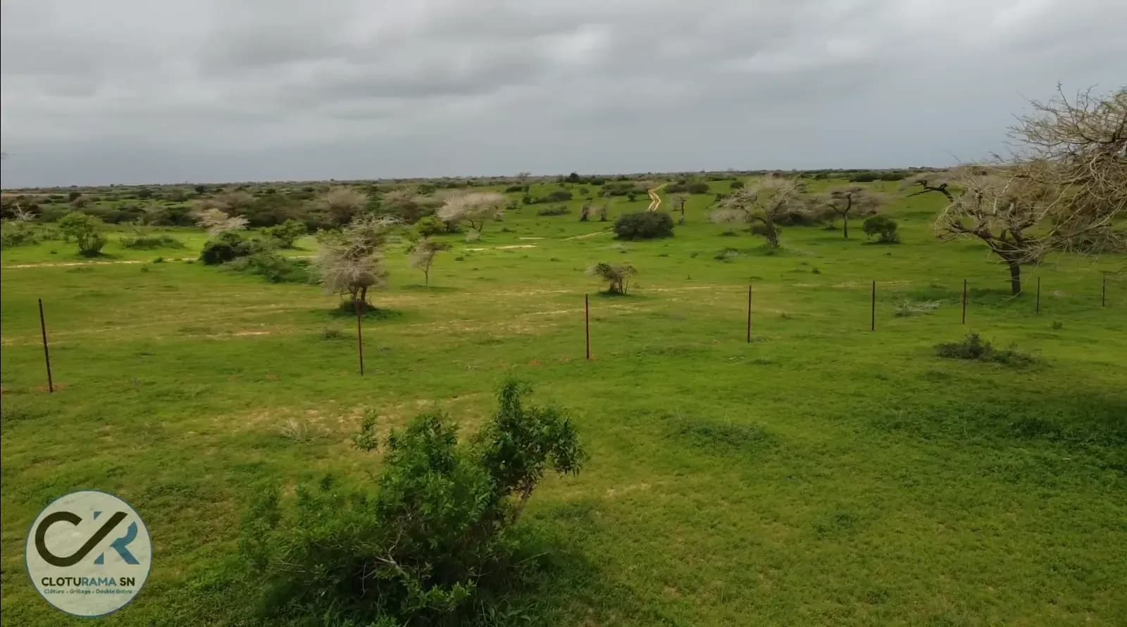 Obra de cercado realizada por Clôturama SN