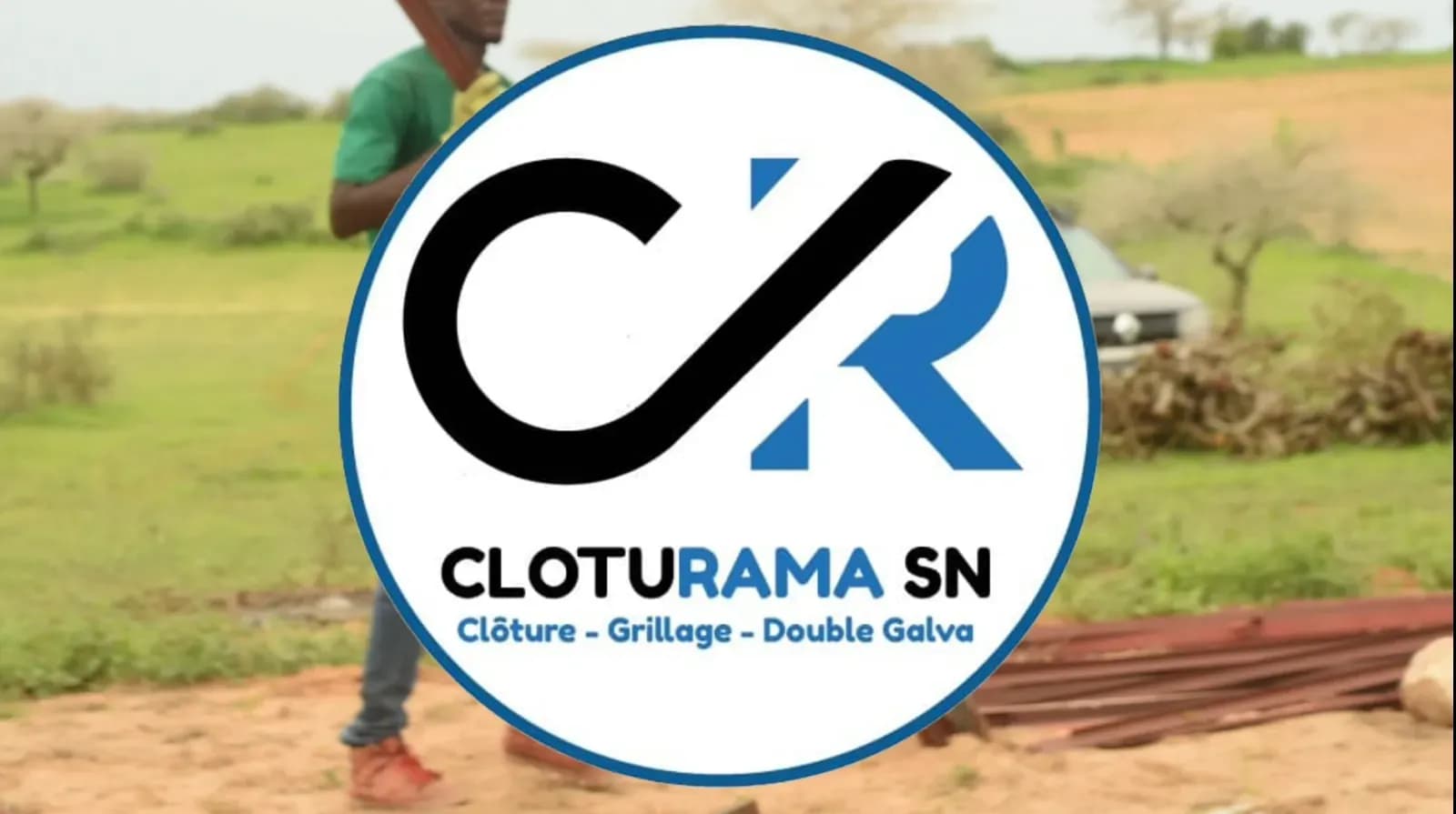 Obra de cercado realizada por Clôturama SN