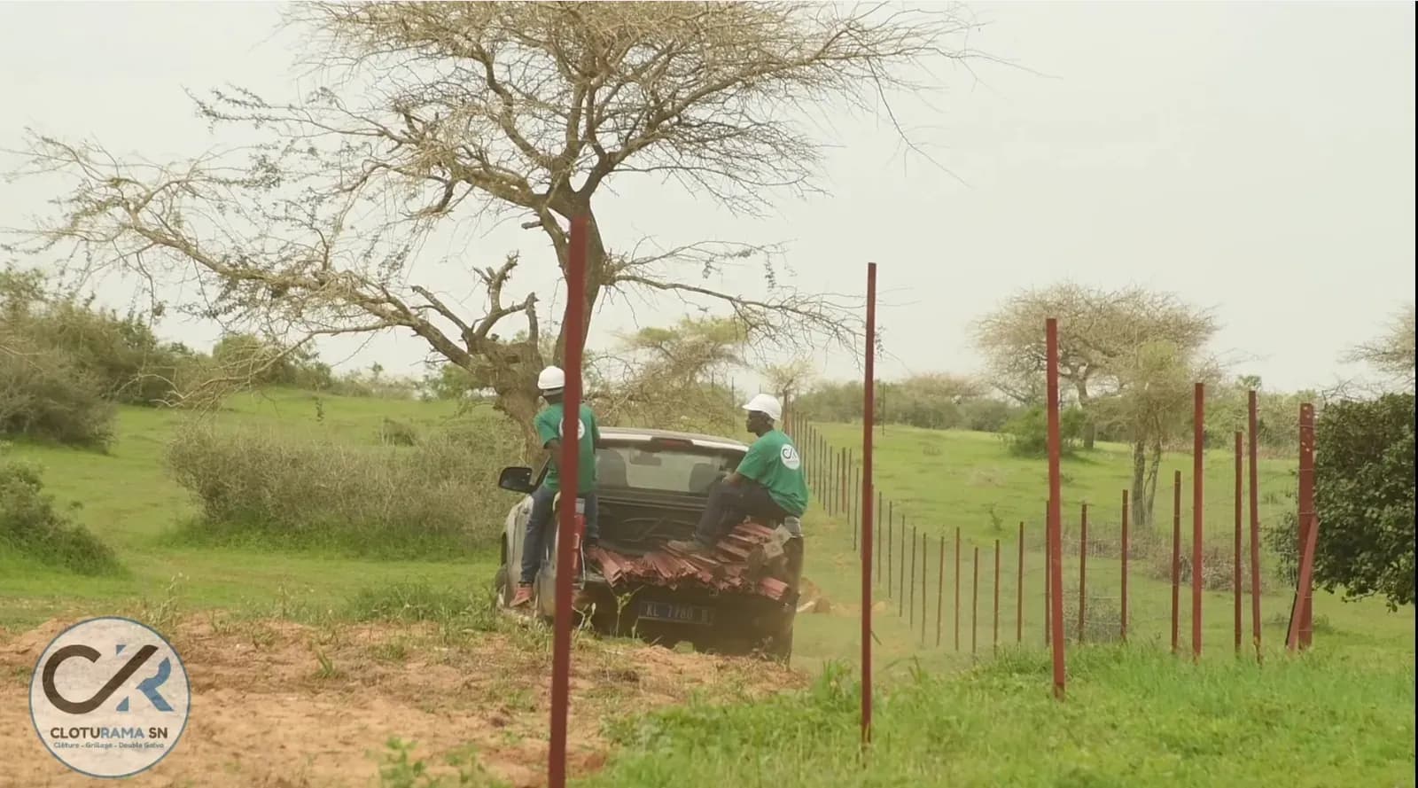 Obra de cercado en Mboro, foto 8 de 9