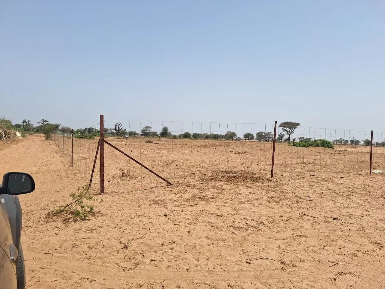 Fence installation site in Thiès, photo 5 of 11